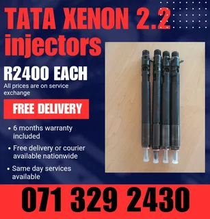 Tata Xenon 2.2 Injectors For Sale With Warranty On