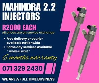 Mahindra 2.2 Injectors For Sale With Warranty