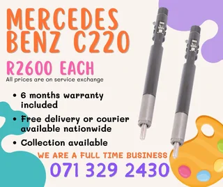 Mercedes Benz C220 Diesel Injectors For Sale With Warranty