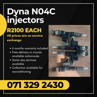 Dyno N04c Injectors For Sale With Warranty On