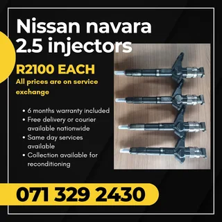Nissan Navara Yd25 Injectors For Sale With Warranty On