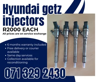 Hyundai Getz 1.5 Diesel Injectors For Sale With Warranty