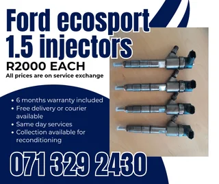 Ford Ecosport 1.5 Diesel Injectors For Sale With Warranty