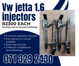 Vw Jetta 1.6 Diesel Injectors For Sale With Warranty