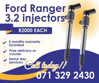 Ford Ranger 3.2 Injectors For Sale With Warranty On