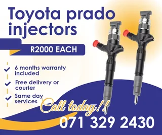 Toyota Prado Diesel Injectors For Sale With Warranty