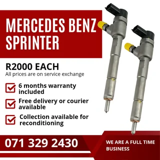 Mercedes Benz Sprinter Injectors For Sale With Warranty