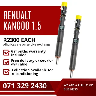 Renualt Kangoo 1.5 Diesel Injectors For Sale With Warranty