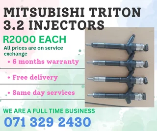 Mitsubishi Triton 3.2 Injectors For Sale With Warranty