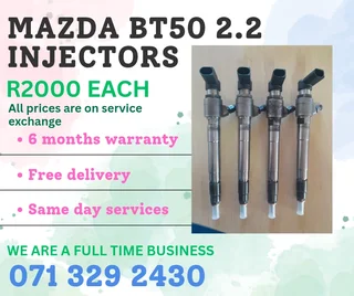 Mazda Bt50 2.2 Diesel Injectors For Sale With Warranty