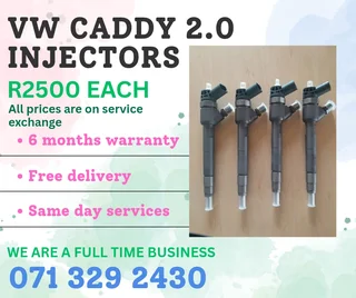 Vw Caddy 2.0 Injectors For Sale With Warranty
