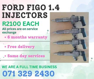 Ford Figo 1.4 Diesel Injectors For Sale With Warranty