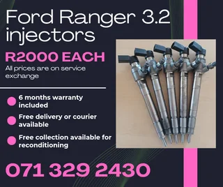 Ford Ranger 3.2 Injectors For Sale With Warranty
