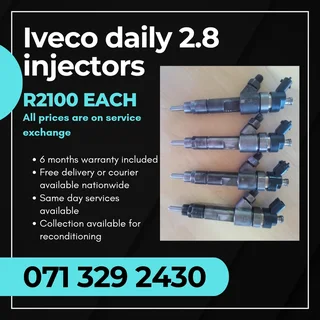 Iveco Daily 2.8 Diesel Injectors For Sale With Warranty