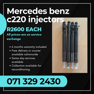 Mercedes Benz C220 Diesel Injectors For Sale With Warranty