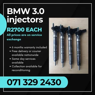 Bmw 3.0 Injectors For Sale With Warranty