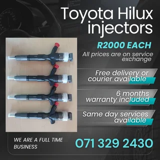 Toyota Hilux Diesel Injectors For Sale With Warranty