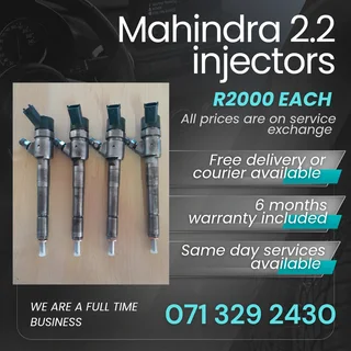 Mahindra 2.2 Injectors For Sale With Warranty On