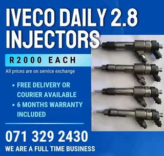 Iveco Daily 2.8 Diesel Injectors For Sale With Warranty