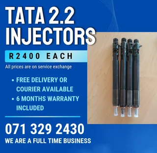 Tata 2.2 Injectors For Sale With Warranty