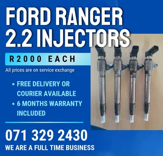 Ford Ranger 2.2 Diesel Injectors For Sale With Warranty