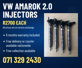 Vw Amarok 2.0 Diesel Injectors For Sale With