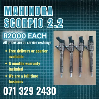 Mahindra Scorpio 2.2 Injectors For Sale With Warranty