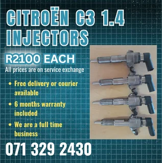 Citroën C3 1.4 Diesel Injectors For Sale With Warranty