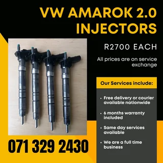 Vw Amarok 2.0 Diesel Injectors Injectors Sale With Warranty