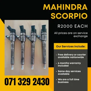 Mahindra Scorpio Diesel Injectors For Sale With Warranty