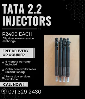 Tata 2.2 Injectors For Sale With Warranty