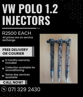 Vw Polo 1.2 Diesel Injectors For Sale With Warranty