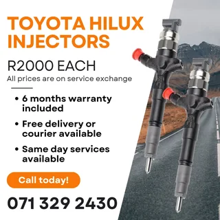 Toyota Hilux Diesel Injectors For Sale With Warranty