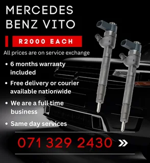Mercedes Benz Vito Diesel Injectors For Sale With Warranty