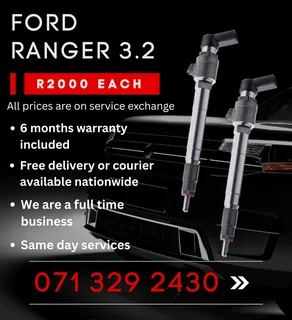 Ford Ranger 3.2 Injectors For Sale With Warranty On
