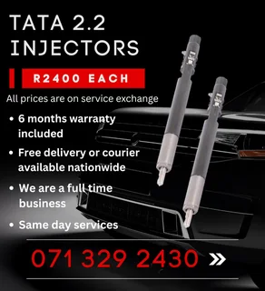 Tata 2.2 Injectors For Sale With Warranty On