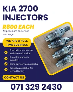 Kia 2700 Injectors For Sale With Warranty