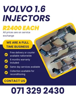 Volvo 1.6 Injectors For Sale With Warranty