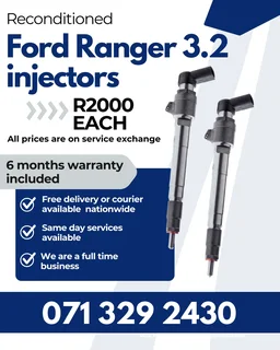 Ford Ranger 3.2 Injectors For Sale With Warranty On