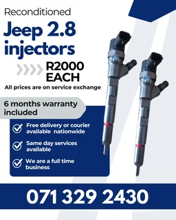 Jeep 2.8 Injectors For Sale With Warranty