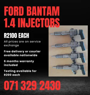 Ford Bantam 1.4 Diesel Injectors For Sale With Warranty