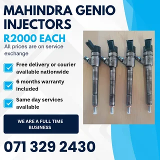 Mahindra Genio Diesel Injectors For Sale With Warranty