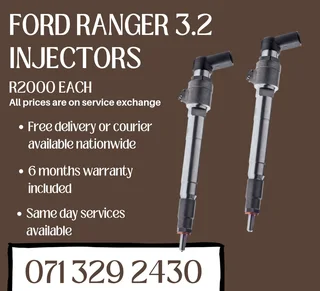 Ford Ranger 3.2 Injectors For Sale With Warranty On