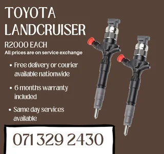 Toyota Landcruiser Injectors For Sale With Warranty On