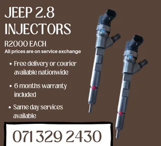 Jeep 2.8 Diesel Injectors For Sale With Warranty