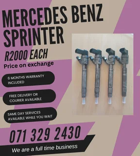 Mercedes Benz Sprinter Injectors For Sale With Warranty On