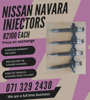 Nissan Navara Injectors For Sale With Warranty