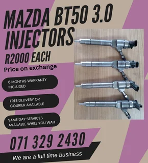 Mazda Bt50 3.0 Diesel Injectors For Sale With Warranty