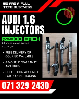 Audi 1.6 Diesel Injectors For Sale With Warranty