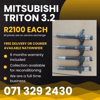 Mitsubishi Triton 3.2 Injectors For Sale With Warranty